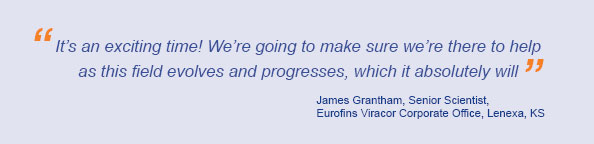 Eurofins Viracor James Grantham Senior Scientist Quote